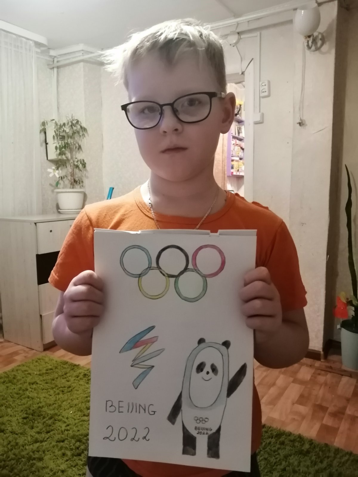 Зимние Олимпийские игры 2022 рисунки детей